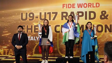 Uzbekistan tops World Youth Rapid and Blitz Chess Championships with 12 medals