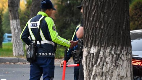 Yoʻl harakati qoidalariga amal qilmayotgan IIB xodimlariga qarshi reyd o‘tkazilmoqda — IIV