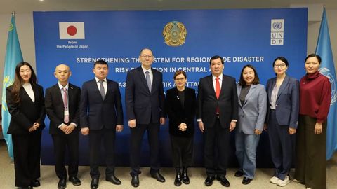 UNDP and Japan launch regional project to strengthen disaster preparedness in Central Asia
