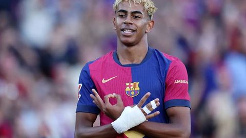 Ламин Ямаль YouTube’да “олтин тугма”га эга бўлди