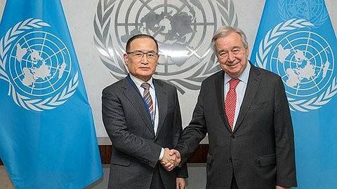 Жанубий Корея БМТ бош котибидан Шимолий Кореяга ташриф буюришни сўради