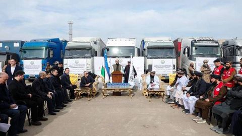 Uzbekistan sends another humanitarian aid shipment to Afghanistan