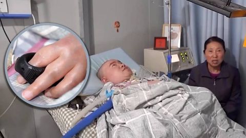 Хитойлик фалаж эркак биргина бармоғи ёрдамида “ақлли” ферма бошқарув тизимини ишлаб чиқди