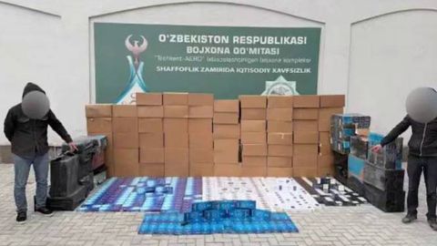 Toshkentda 1,3 mlrd soʻmlik noqonuniy tamaki mahsulotlari aniqlandi