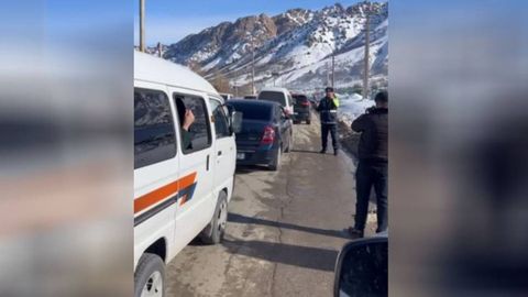 Amirsoy va Bildirsoyga olib boruvchi avtomobil yo‘lida bir tomonlama harakat tashkil etildi