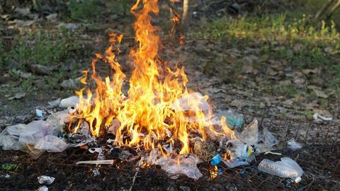 Тошкентда 2025 йилда чиқинди ёқиб, атмосферани ифлослантирган минглаб фуқаролар жаримага тортилди