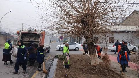Ўзбекистонда 15 кунда ҳудудлар 200 минг тоннадан ортиқ қаттиқ маиший чиқиндидан тозаланди