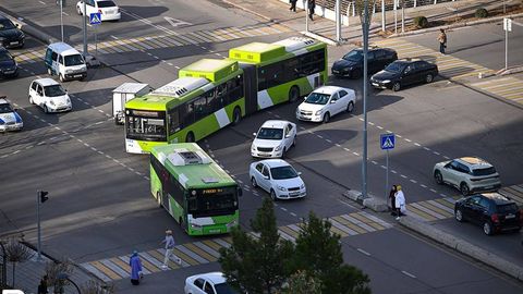 На некоторых улицах Ташкента изменят движение общественного транспорта и схемы движения