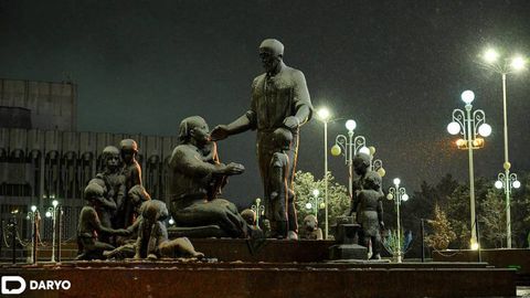 Фото: Тошкентнинг 2026 йилдаги биринчи қори