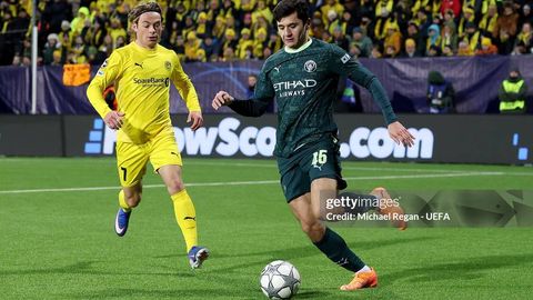 УЕФА Чемпионлар Лигаси. Ҳусанов тўлиқ ўйнаган баҳсда “Манчестер Сити” “Будё Глимт”га мағлуб бўлди