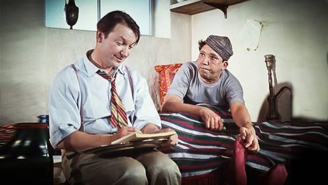 “Кавказ асираси”да Никулин товонини қашлаган машҳур эпизод қандай суратга олинган?