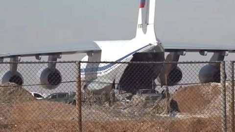 Россия Сурия аэропортидан қўшинларини олиб чиқиб кетмоқда (видео)