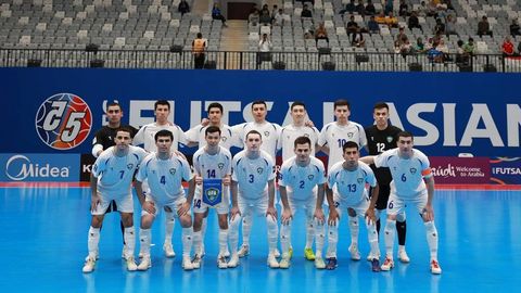 Futzal bo‘yicha Osiyo Kubogi. O‘zbekiston ilk turda Tojikiston bilan durang o‘ynadi