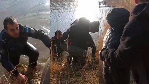 Бухорода профилактика инспектори ўзини дарёга ташлаган аёлни қутқарди