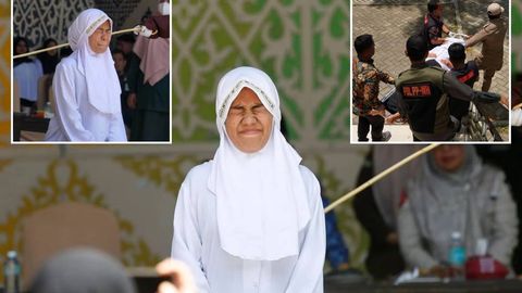 Индонезияда эркак ва аёл 140 дарра урилди