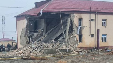 В Бухаре произошел взрыв газа в двухэтажном доме, двое пострадали