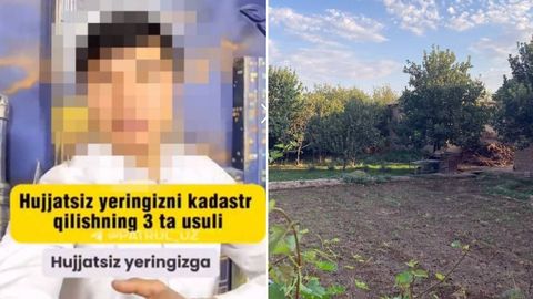 Hujjatsiz yer uchastkalarini rasmiylashtirish boʻyicha tarqalgan xabarlarga izoh berildi