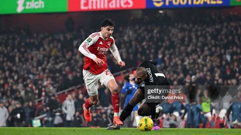 “Арсенал” дербида “Челси”ни мағлуб этиб, Англия Лига Кубоги финалига йўл олди