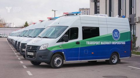 Транспорт назорати инспекцияси махсус автомобилларда юк машиналарини текширади