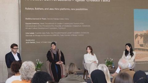 Uzbekistan presents Bukhara Biennale model at Art Basel Qatar