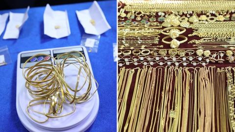 “Toshkent” xalqaro aeroportida qiymati 2,2 mlrd soʻmdan ortiq noqonuniy zargarlik buyumlari aniqlandi