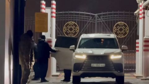 Қамчибек Ташиев Қирғизистонга қайтди (видео)