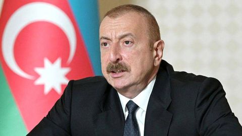 Ilhom Aliyev Rossiyani Ukrainadagi Ozarbayjon elchixonasiga qasddan hujum qilganlikda aybladi