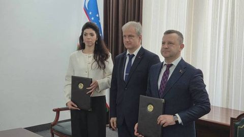 Uzbekistan, Belarus discuss STiM road-marking facility in FEZ