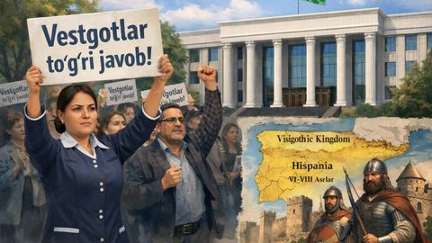 Испанияни ким босиб олган — вестготларми ё лангобардлар? Бу масала Ўзбекистон Президенти администрациясига ҳам етиб борди