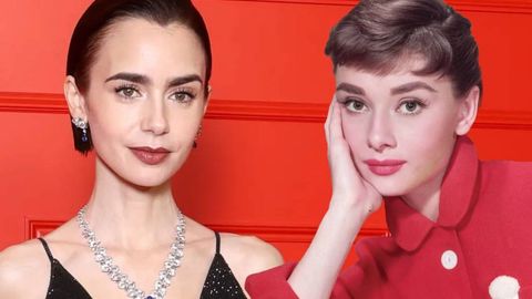 “Эмили Парижда” сериали юлдузи Лили Коллинз Одри Ҳепберн образини гавдалантиради