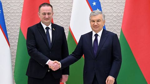 Shavkat Mirziyoyev Belarus bosh vazirini qabul qildi