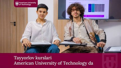 American University of Technology’да математика ва инглиз тили бўйича тайёрлов курслари