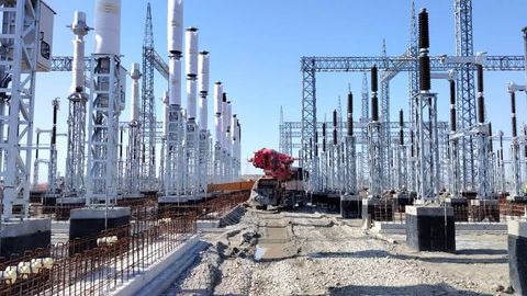 Uzbekistan builds 500 kV open switchyard in Navoi Region