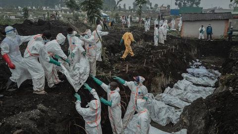 Конгода 171 нафар жасад бўлган оммавий қабрлар аниқланди