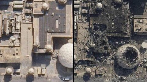 Эрон Қатардаги 1 млрд долларлик АҚШ радарини йўқ қилди