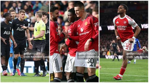 АПЛ. “Арсенал” “Челси”дан устун келди, “Манчестер Юнайтед” қийин ғалабага эришди, “Тоттенҳэм” эса мағлуб бўлди (видео)