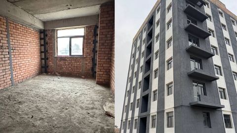 Chirchiqda qurilishi tugallanmagan ko‘p qavatli uy qarzdorlik tufayli sotuvga qo‘yildi
