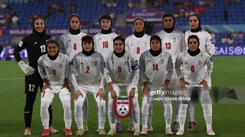 Аёллар Осиё Кубоги. Эрон терма жамоаси давлат мадҳиясини куйлашдан бош тортди