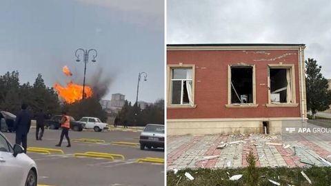 Иранские дроны упали в Азербайджане. МИД вызвал иранского посла (видео)