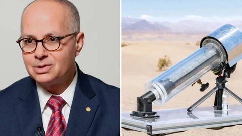 Нобель мукофоти совриндори ҳаводан тоза сув оладиган қурилма ихтиро қилди