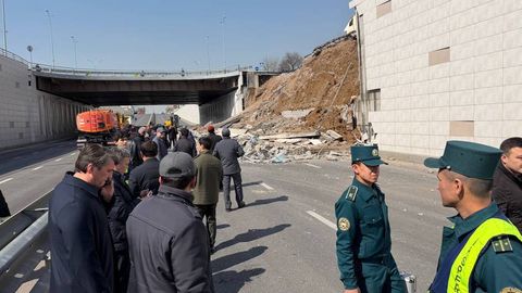 Тошкентда йўл ўпирилган жойдаги кўприк ҳаракат учун хавфсиз деб топилди