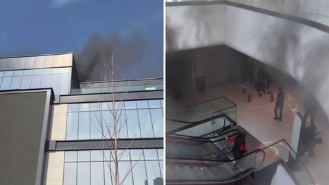 Пожар в ТЦ Park in Mall в Tashkent City — пострадавших нет