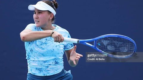 Теннис бўйича Маями очиқ чемпионати. Раҳимова ғалаба қозонди, Тимофеева мусобақани тарк этди