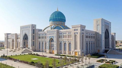 Гиннесга кириши кутилаётган Ислом цивилизацияси маркази — суратларда