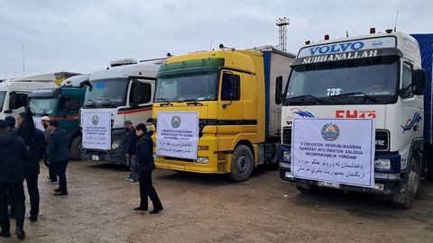 Uzbekistan delivers 290‑plus tons of humanitarian aid to Afghanistan