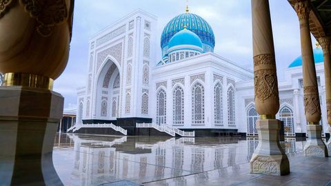 Foto: Qayta bunyod etilgan Imom Buxoriy majmuasi