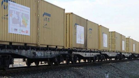 Uzbekistan’s rail container shipments rise 21% in 2025 as imports surge