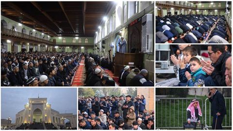 Ўзбекистон бўйлаб ўқилган ҳайит намози — суратларда