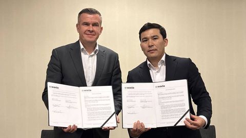 Kazakhstan signs memorandum with WADA on cooperation and policy development