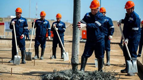 O‘zbekistonda birinchi AES qurilishida dastlabki beton ishlari boshlandi